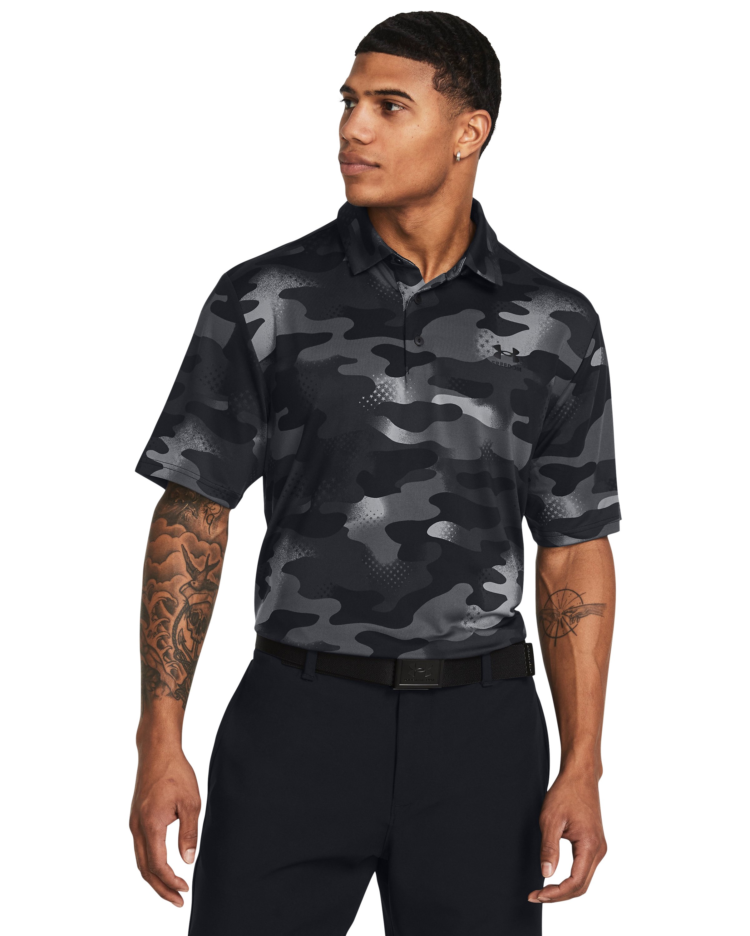 Men's UA Playoff 3.0 Freedom Printed Polo  6