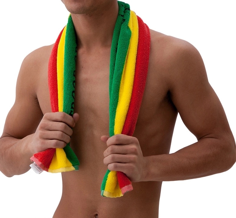 Custom Jacquard cotton sports towel