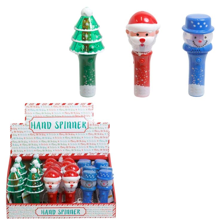 Light-Up Christmas Hand Spinner - Assorted Designs 3