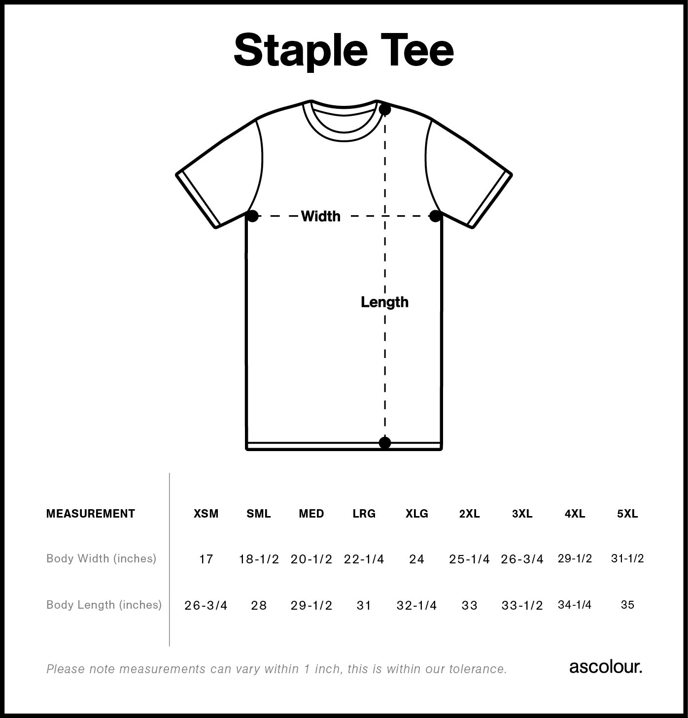 Staple Tee | 5001 478