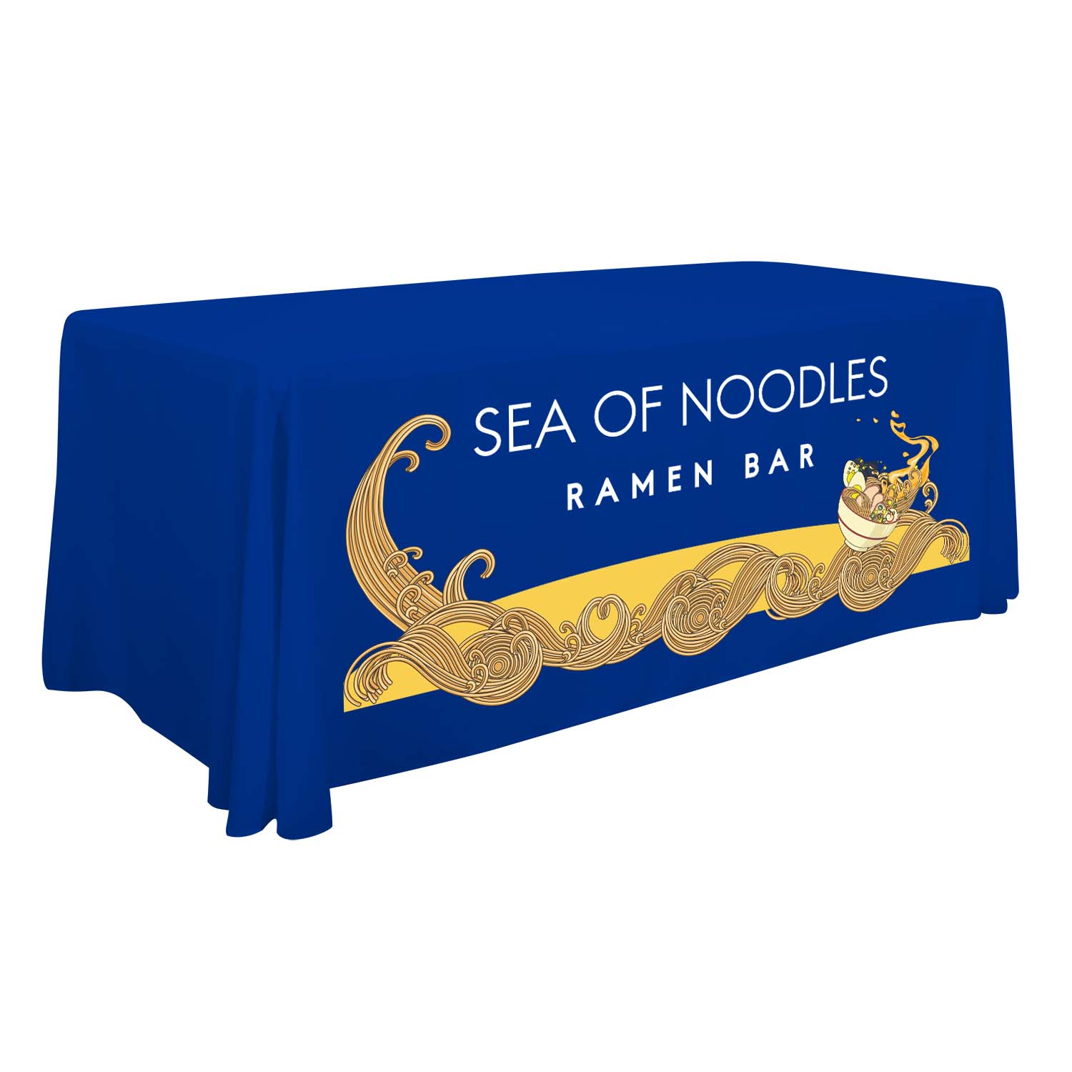 6' Standard Table Throw (Full-Color Front Only) 62
