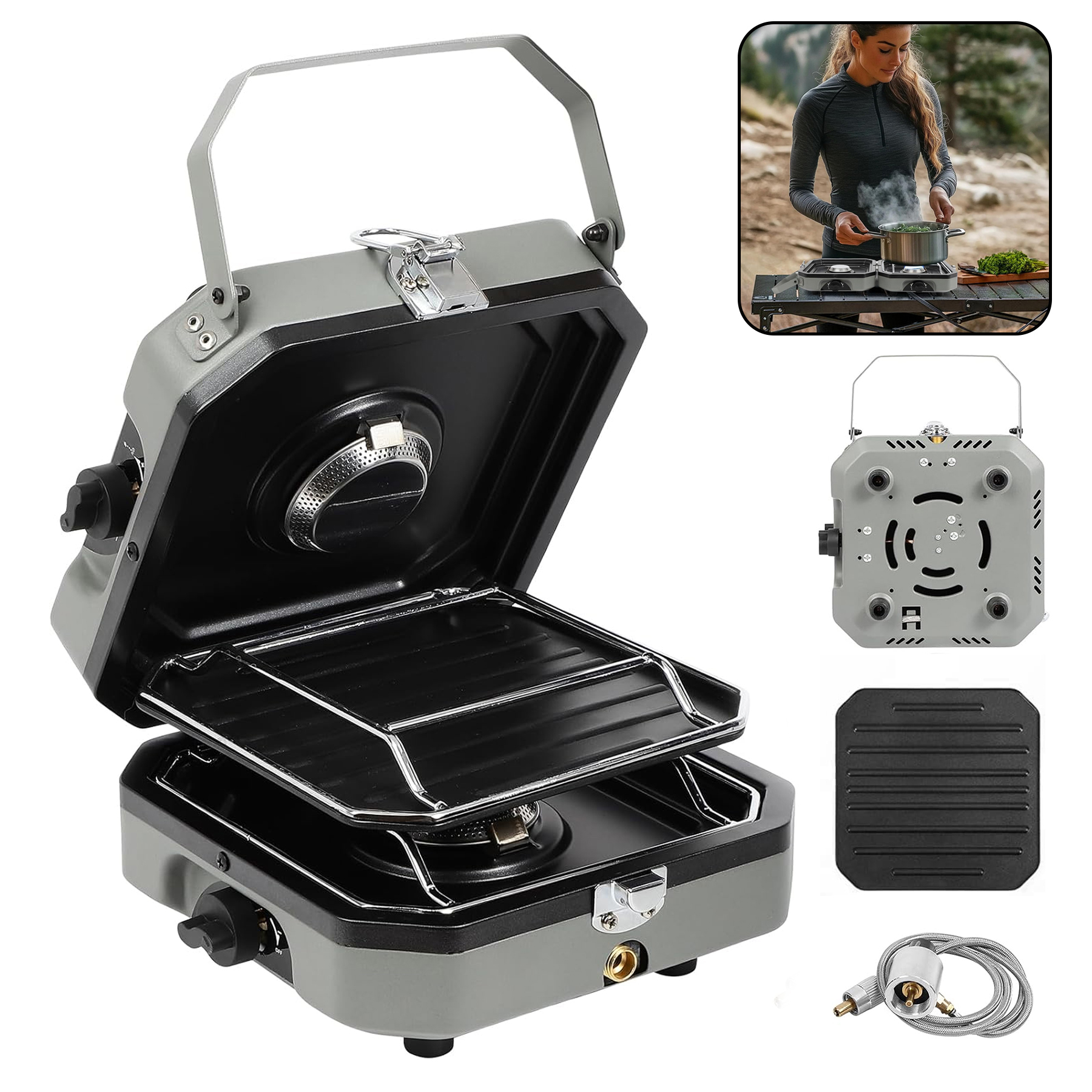 Portable Folding Camping Stove 8