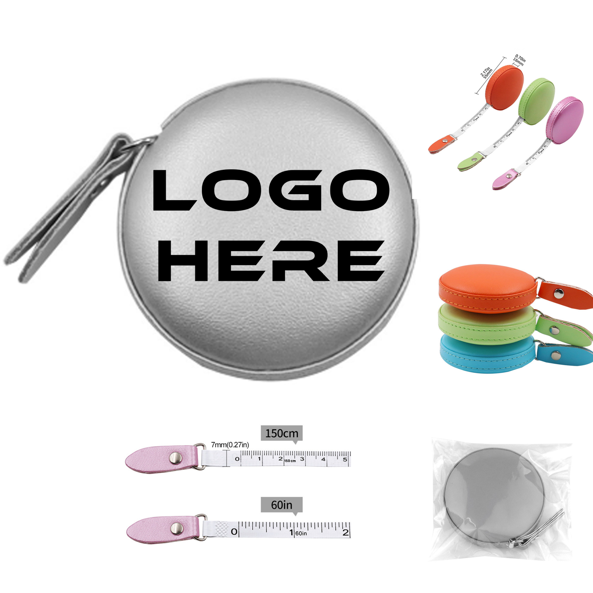 Round Leather Measuring Tape