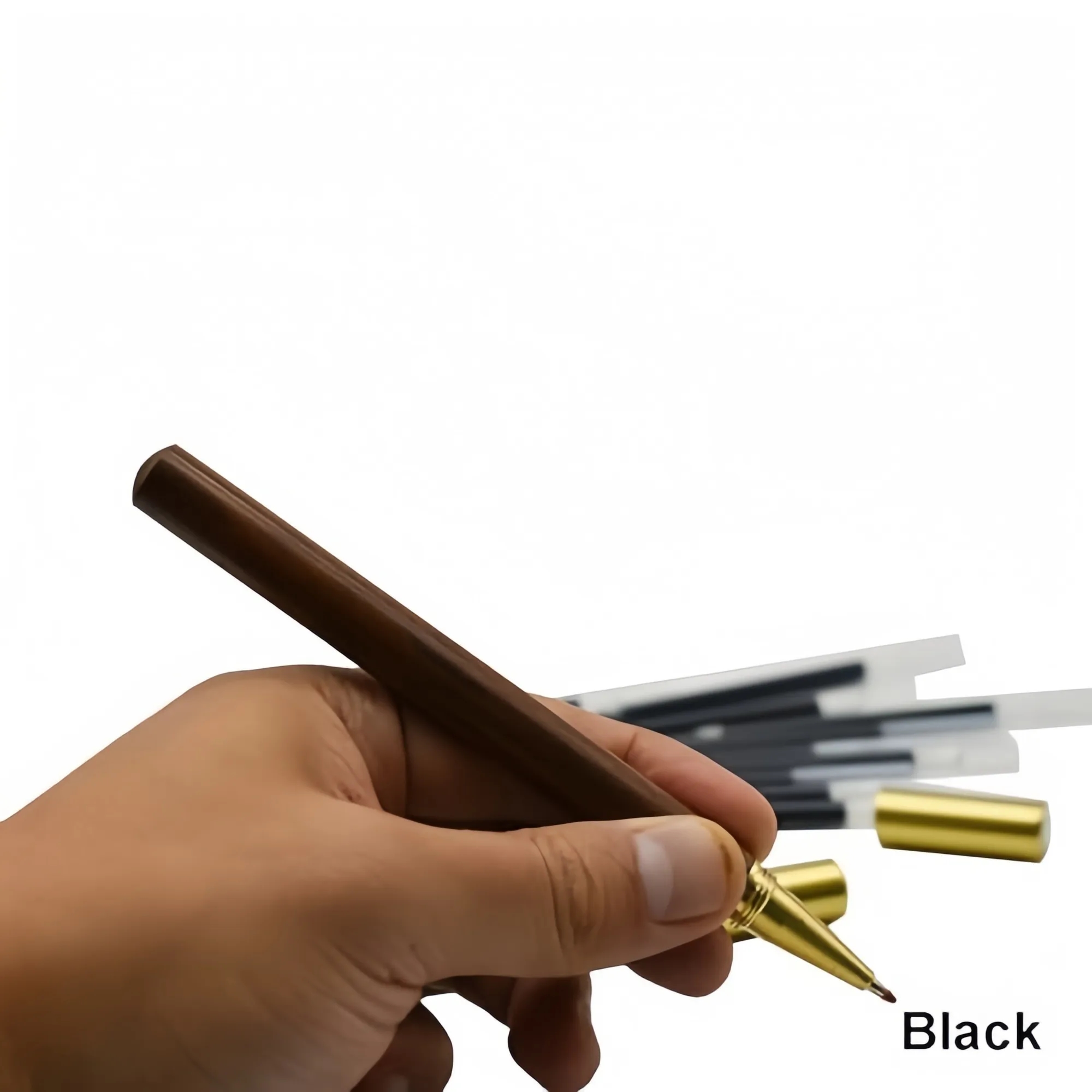 Wooden Brass Fine Point Pen Gift 20