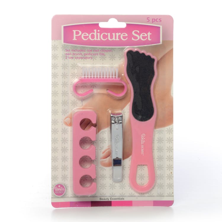 Pedicure Kits - Pink 5 Piece 3