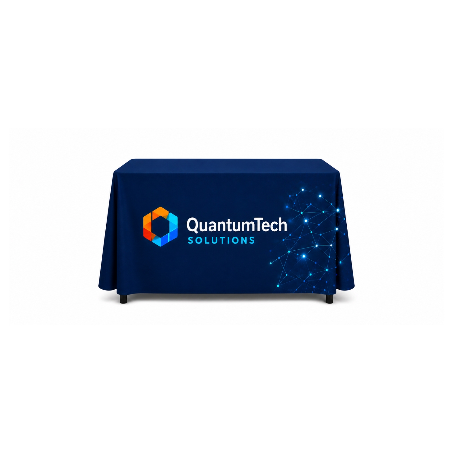 4' Table Throw, Full-Color Front Panel 136