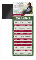 Magna-Card Business Card Magnet Football Schedules (3.5x9)