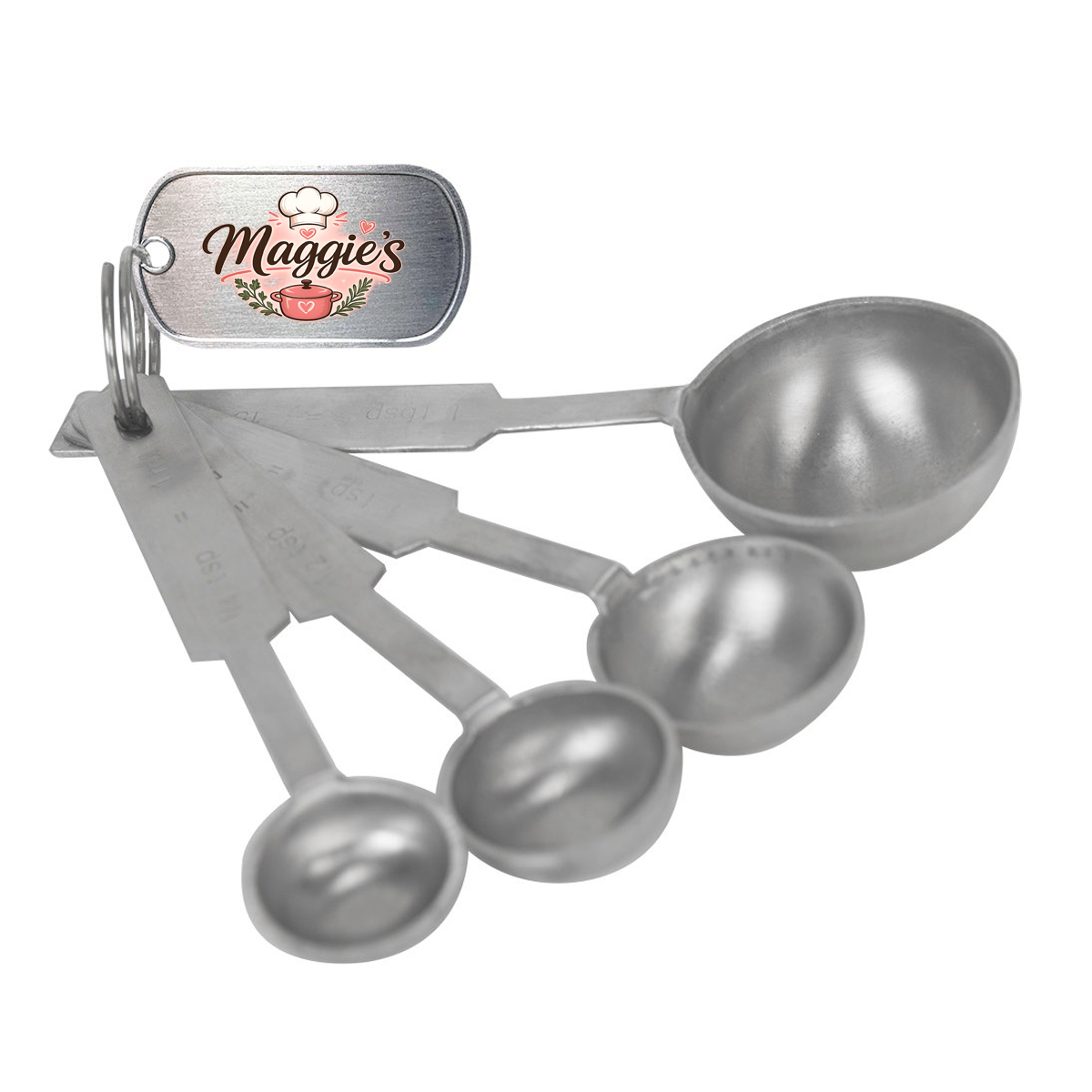 Stainless Steel Measuring Spoons 6