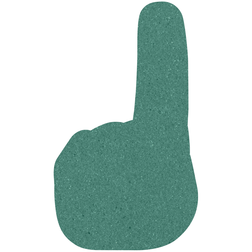 16" #1 Foam Finger 50