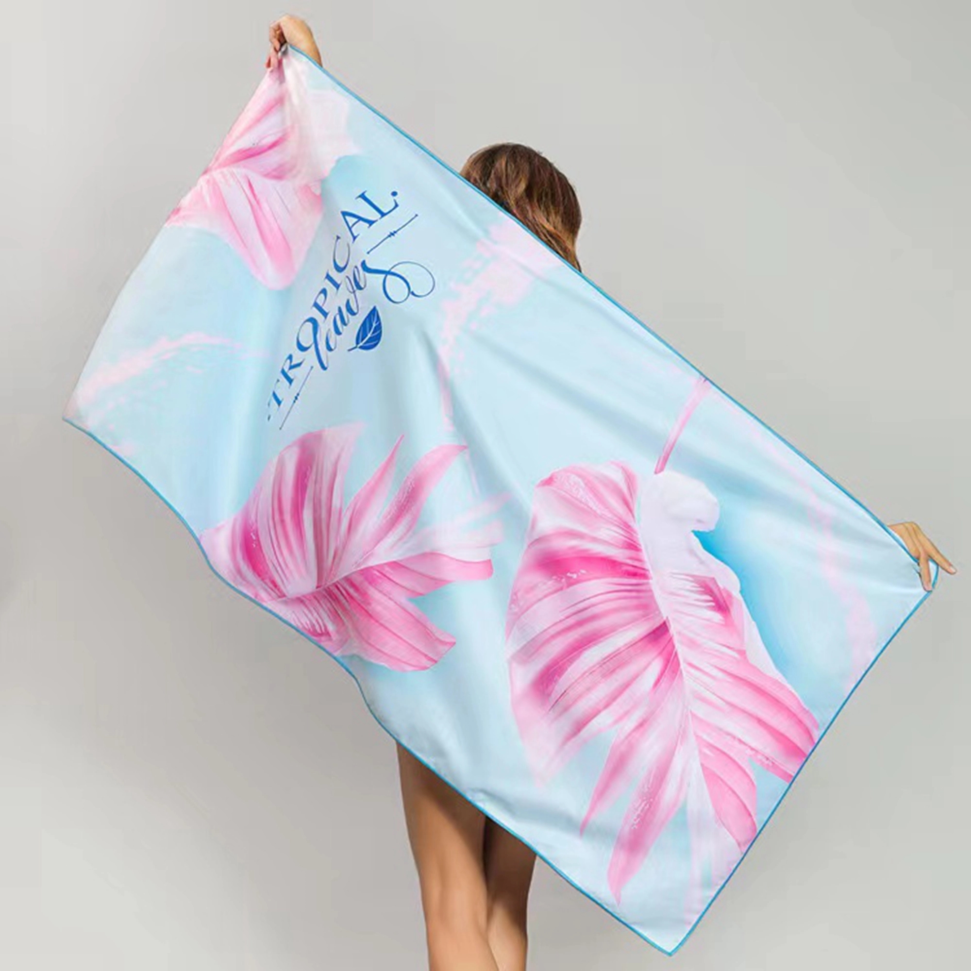 Double Faced Velvet Sports Quick Drying Towel 18