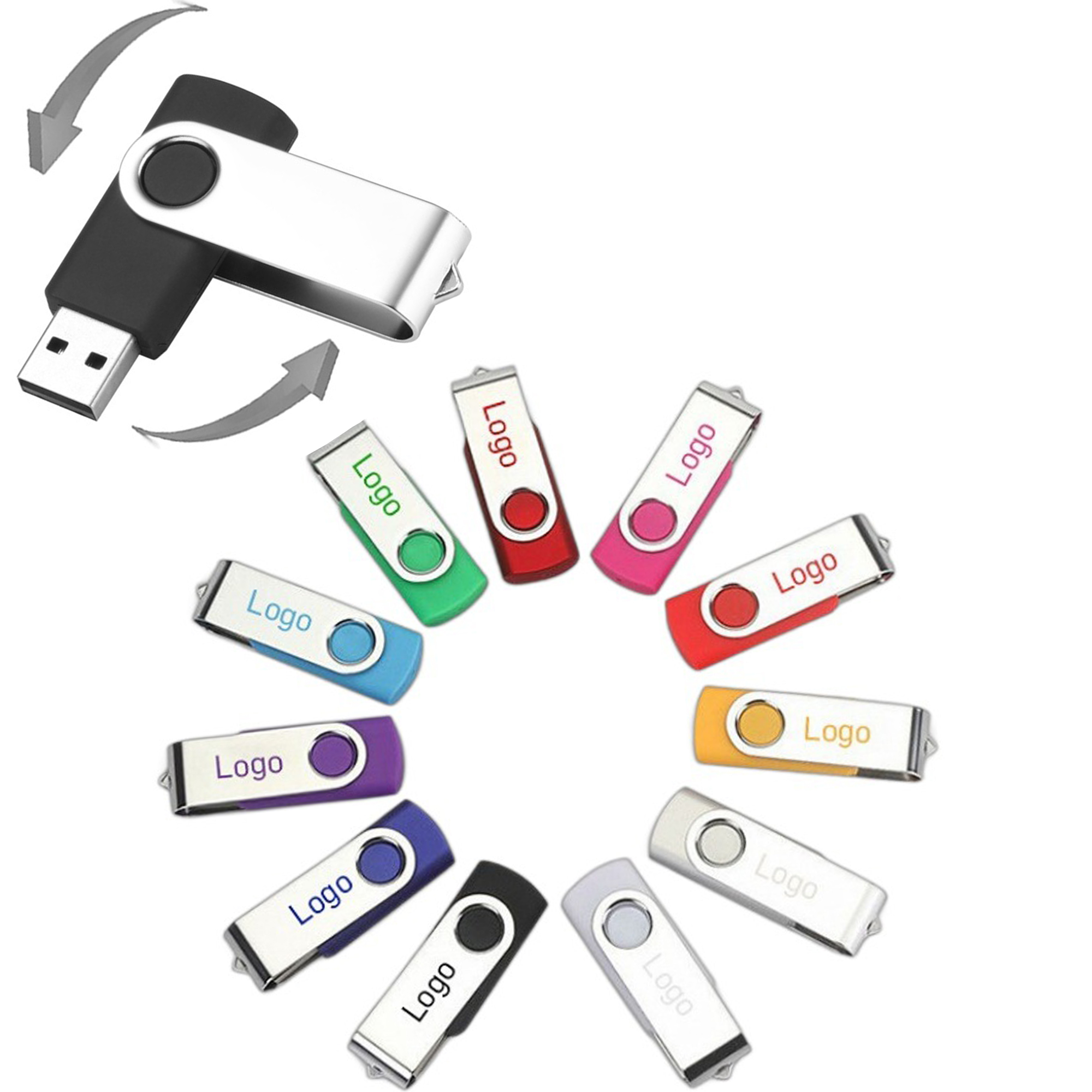 Classic Swivel USB Flash Drive 5