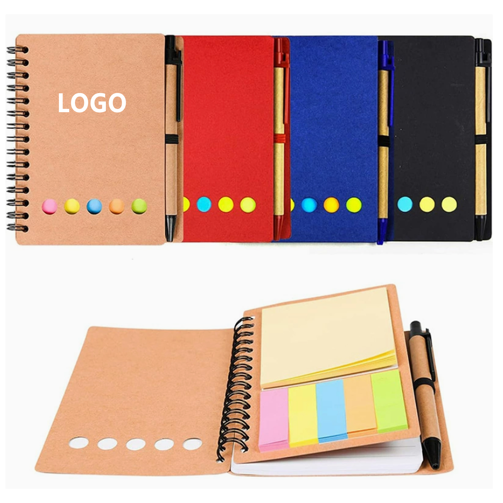 Coil Sticky Notebook 4