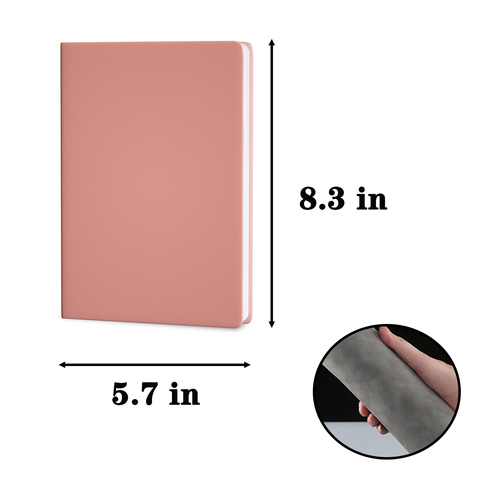 A5 Hardcover Leather Notebook 7