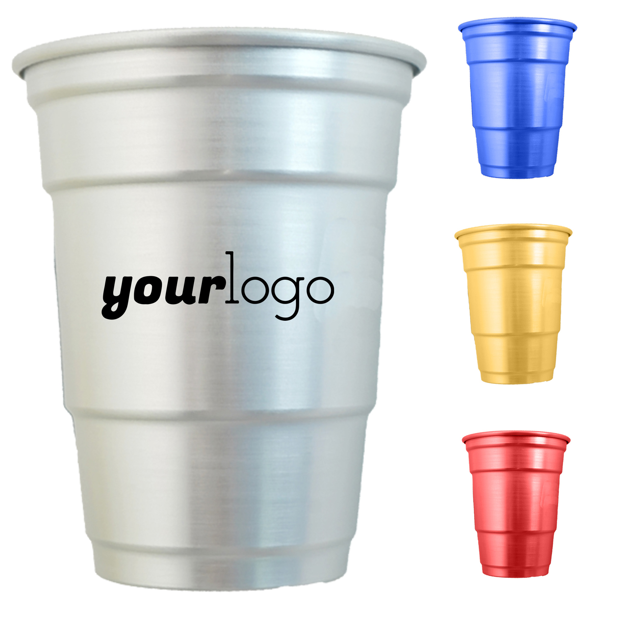 Durable 16 oz Recyclable Aluminum Beverage Cup 7