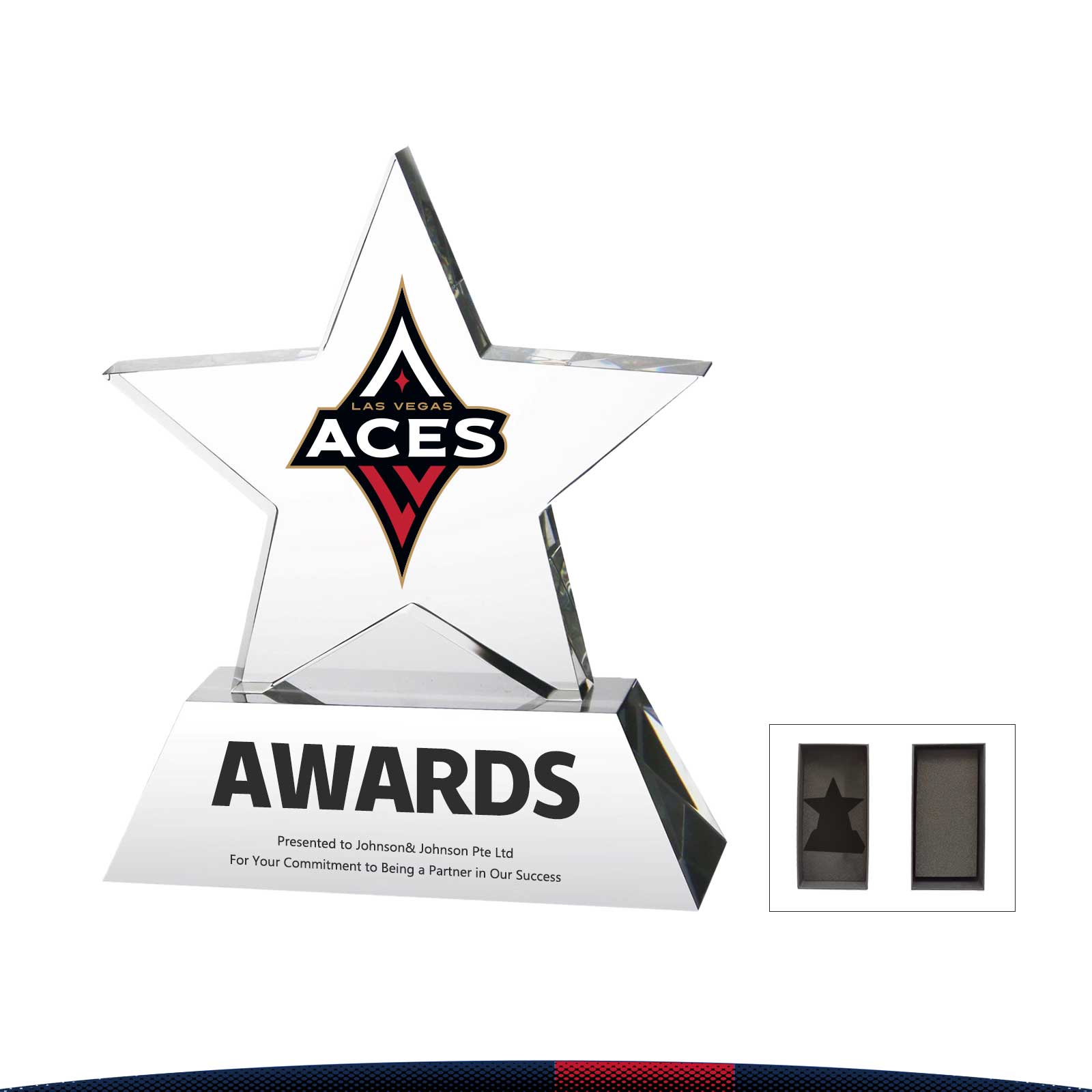 Gomer Standing Star Trophy