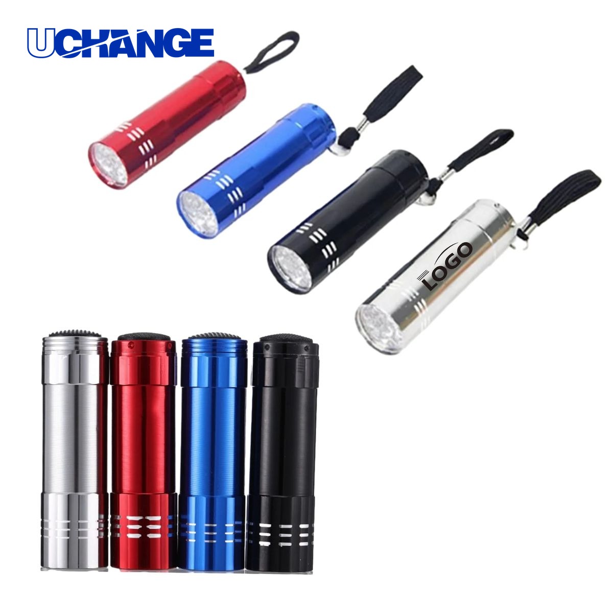 9 LED White Flashlight Tool