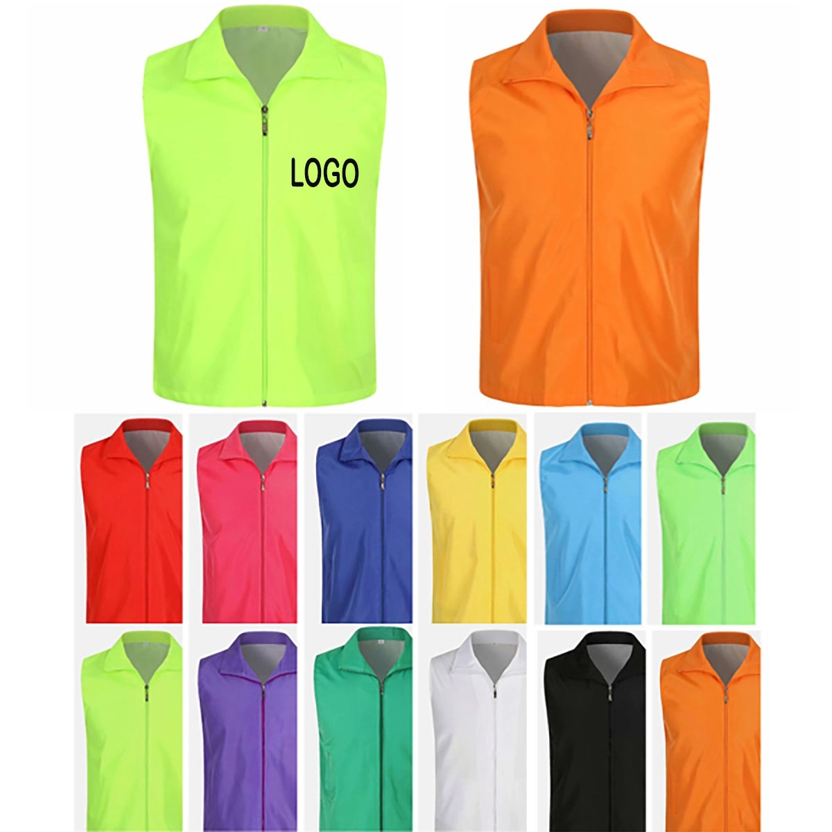 Unisex Volunteer Vest With Pockets