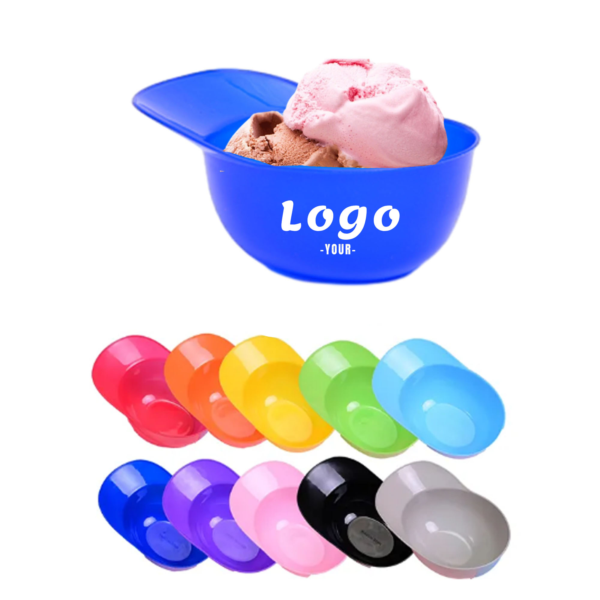 Miniature Baseball Cap-Shaped Ice Cream Dish 3