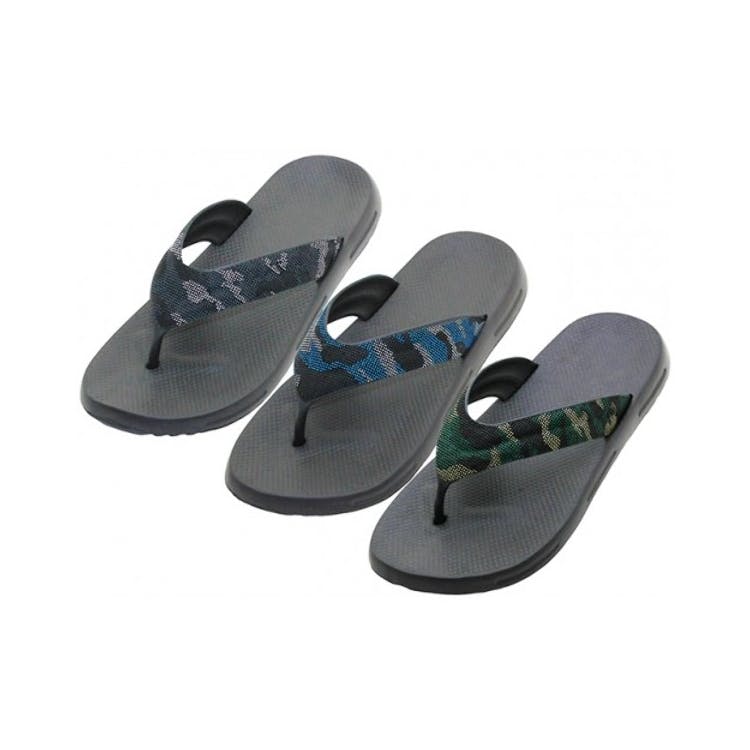 Men's Camouflage EVA Thong Sandals - Sizes 7-12 3 Colors 3