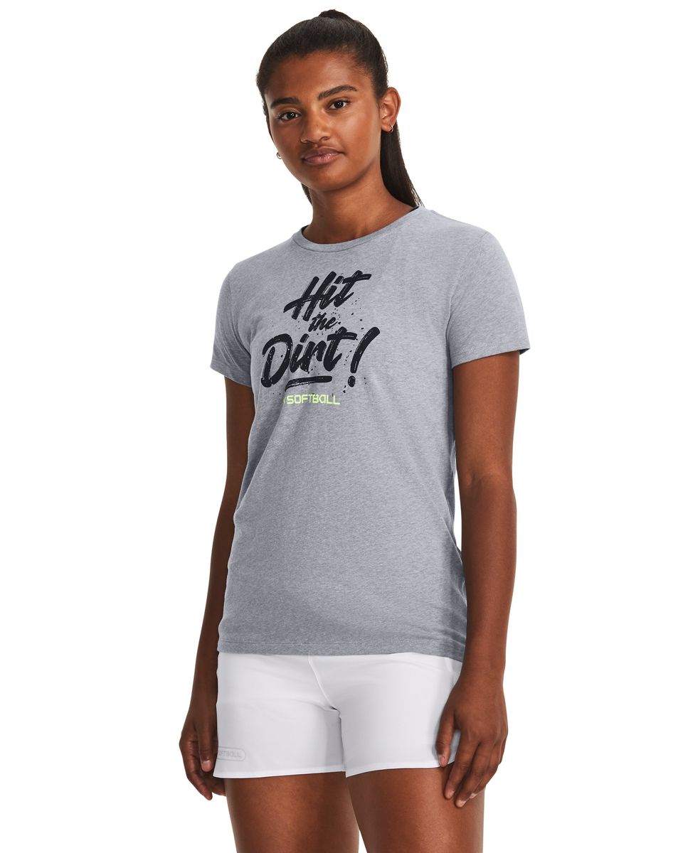 UA Hit The Dirt Women's Short Sleeve 5