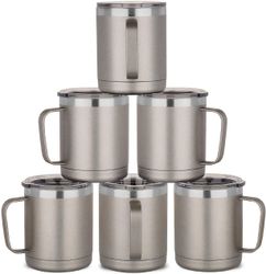 Stainless Steel Camping Mug, 12 oz.