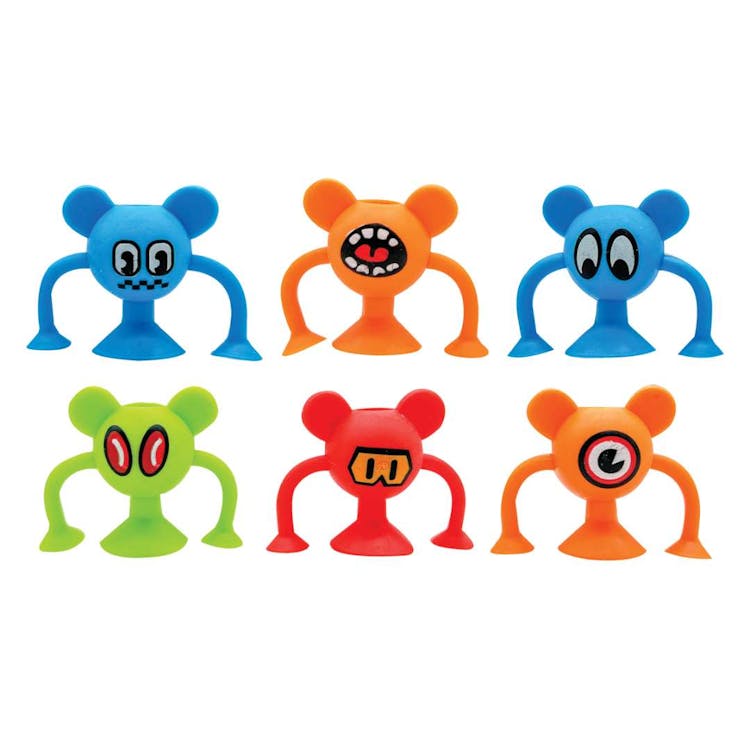 Suction Monster Pencil Stands Assorted 24 Pack 3