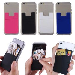 Silicone Phone Card Sleeve