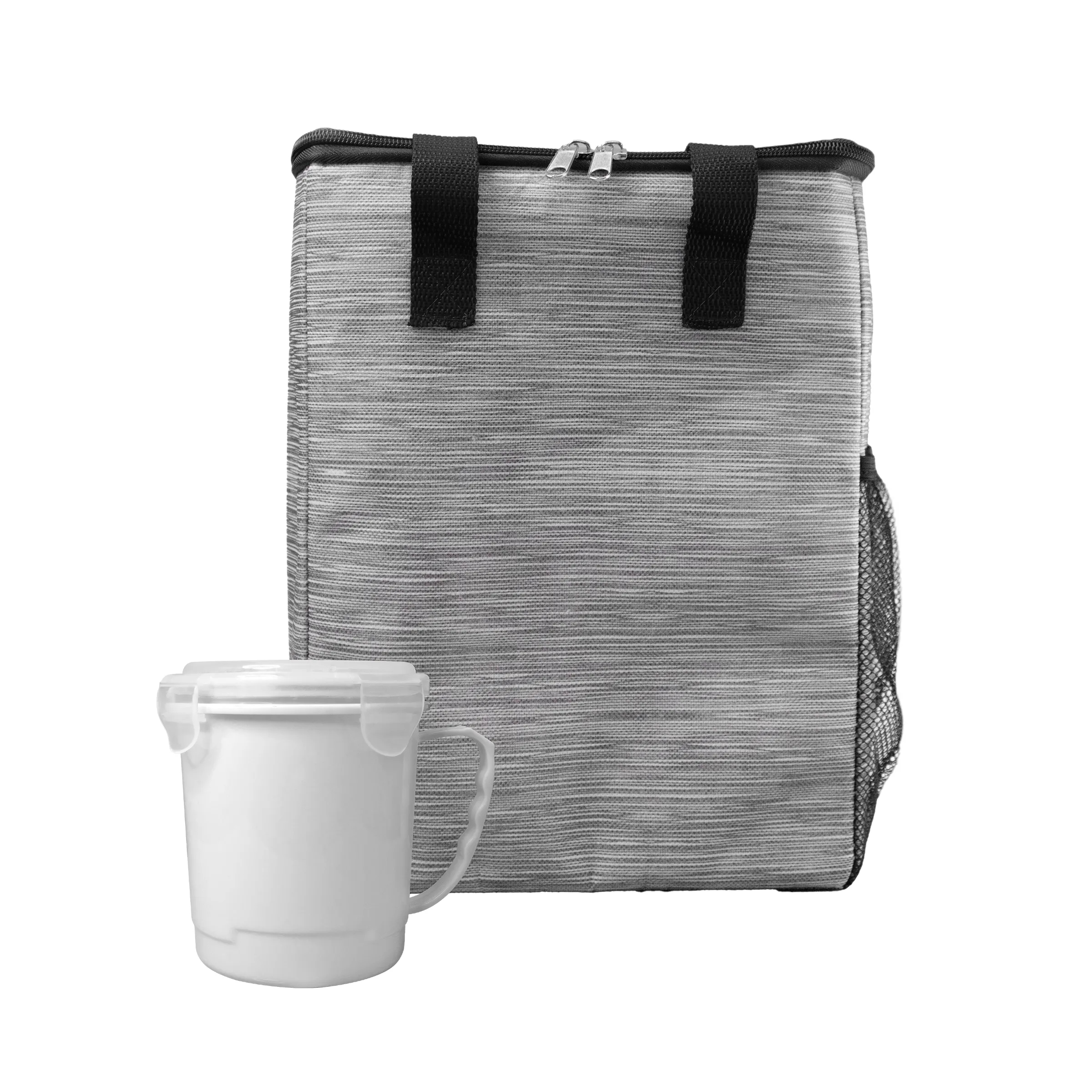Soup Mug Tote Set 3