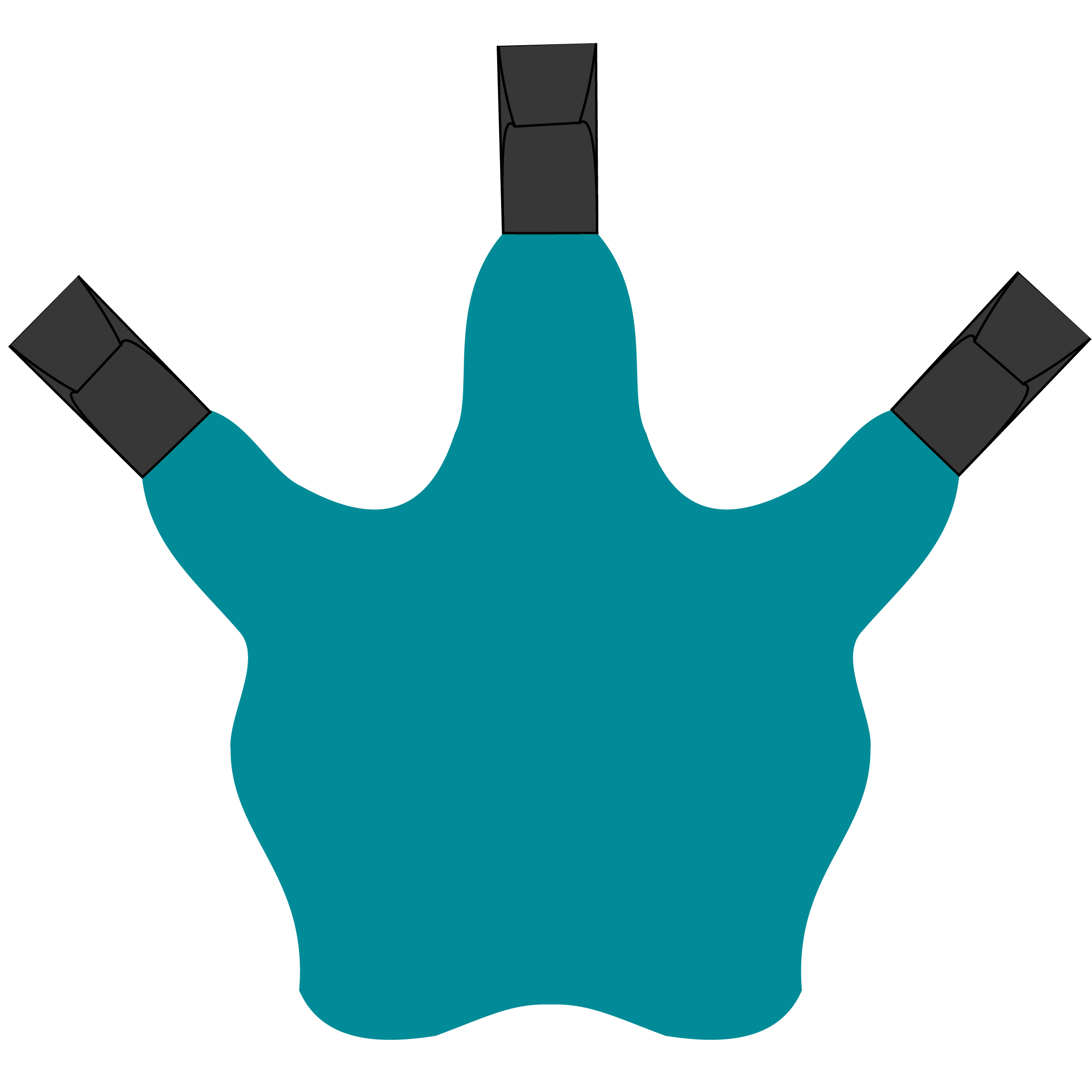 3 Talon Claw Mitt 45
