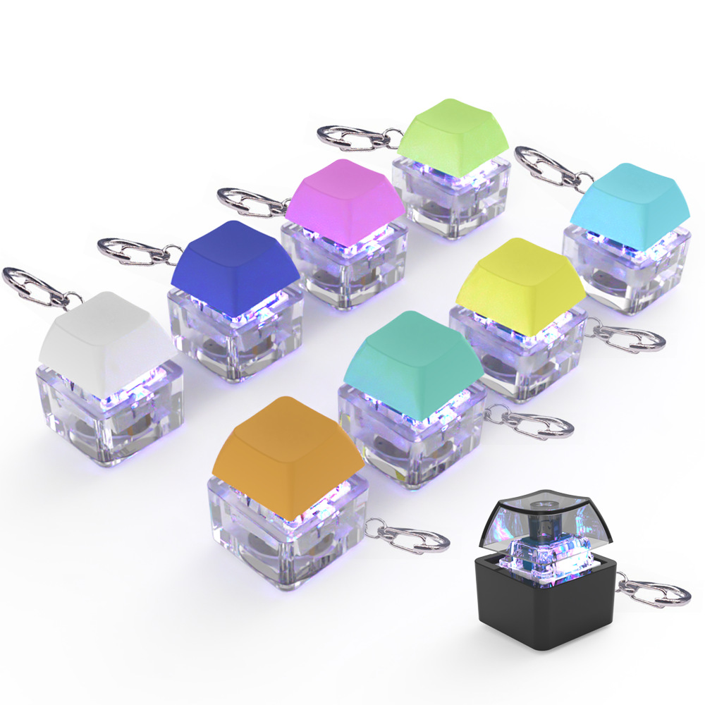 Keyboard Fidget Toy Keychain 10