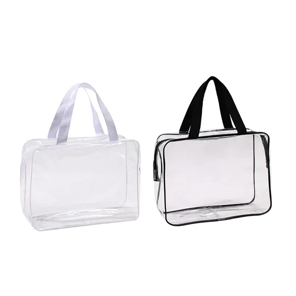 Custom 6L Stadium-Compliant Clear PVC Tote Bag — Event & Security Promotional Item 7