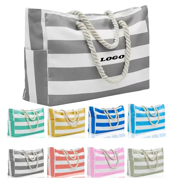 Extra Large Beach Bag for Work, School and Travel
