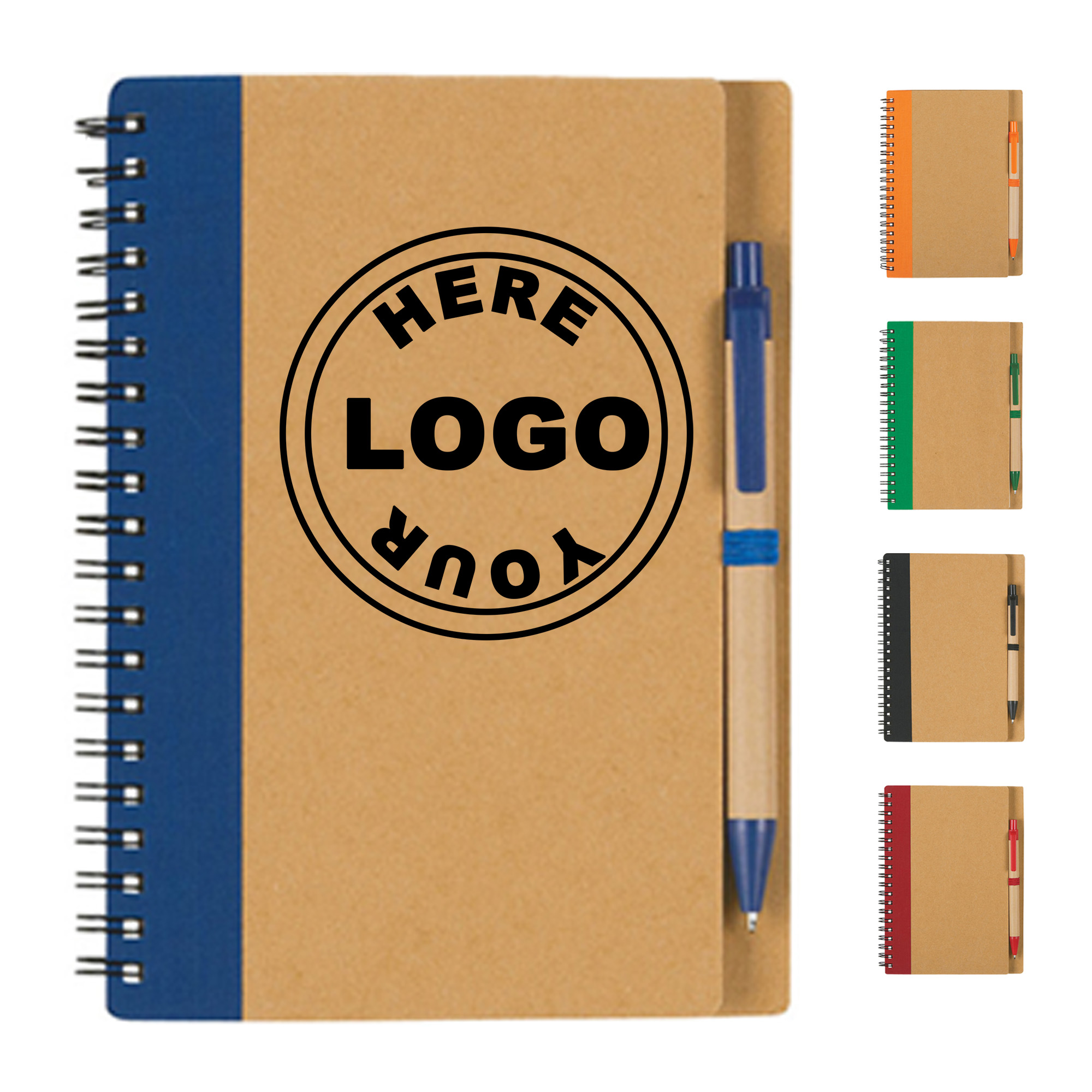 Customizable Kraft Paper A5 Notebook 4