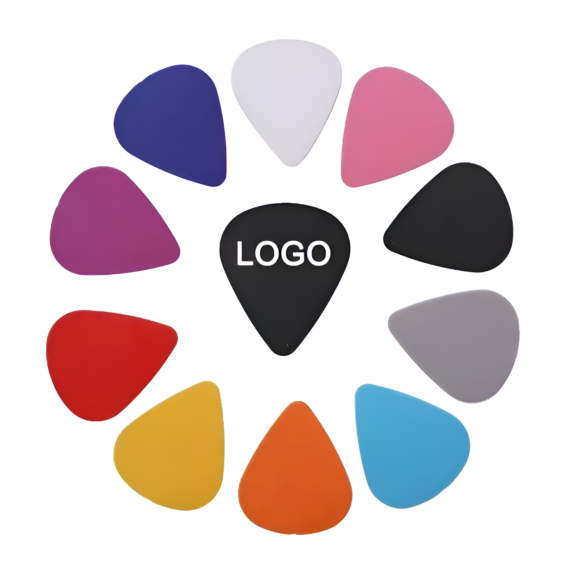 Thickness 1mm Standard Guitar Picks 4