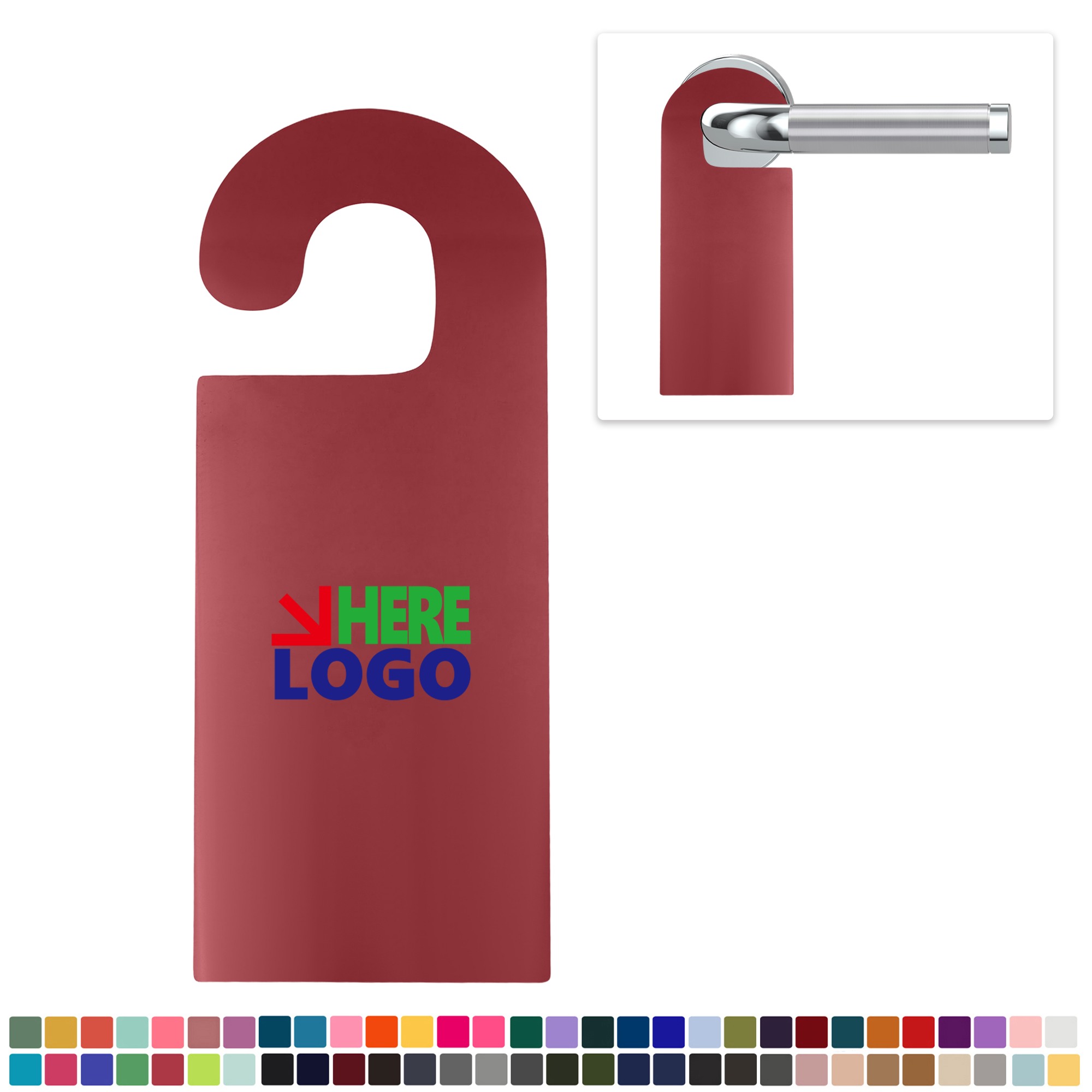 PVC Full Color Door Hanger