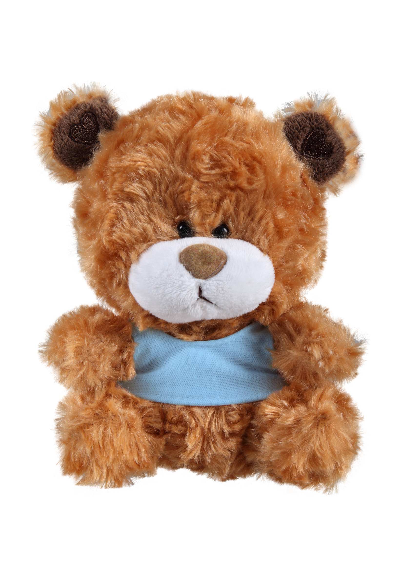 Soft Plush Mocha Qbear with Tank top 25