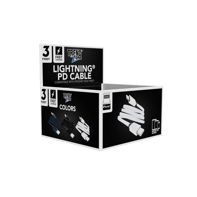 Lightning PD Cables - 3 Foot 3