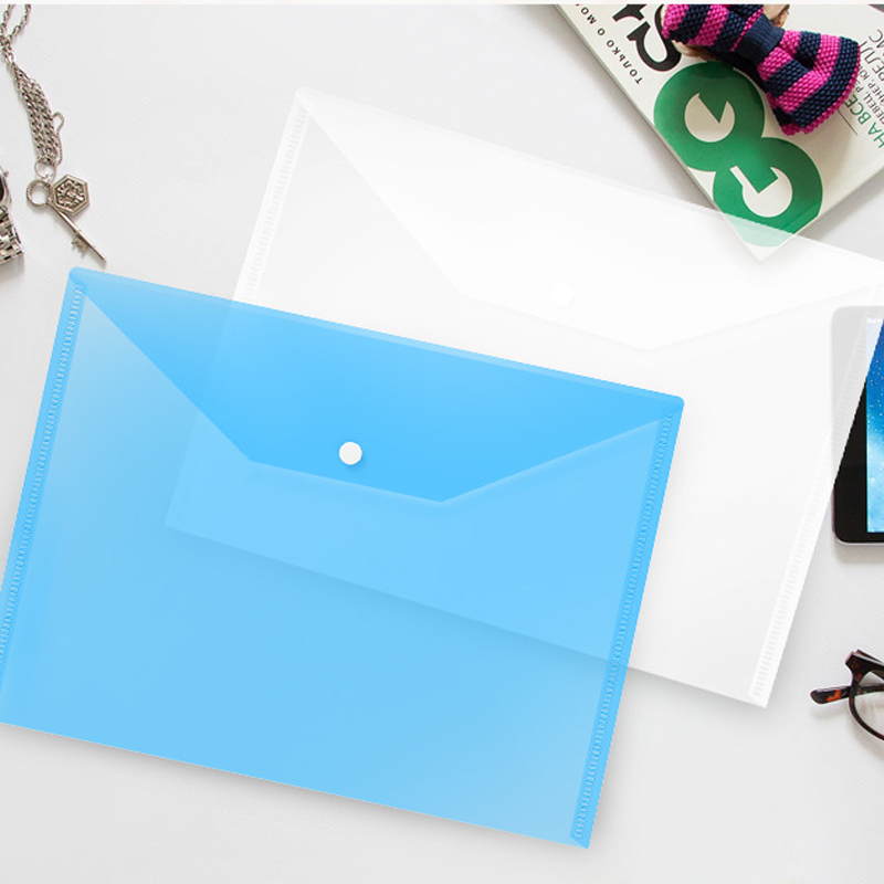 A4 PP Envelope With Buttons DVZ059 A' la Carte Promotional 2018