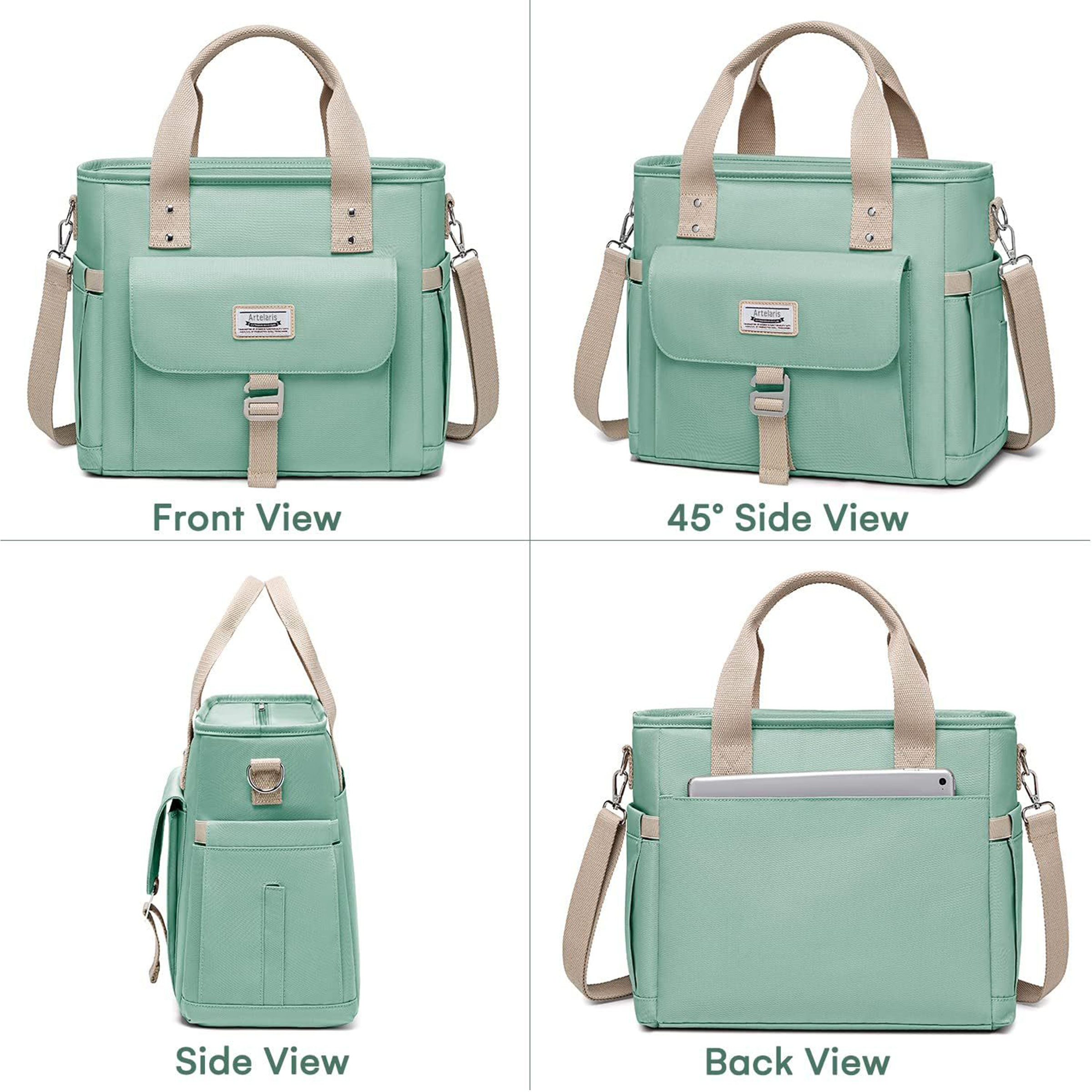 Waterproof Insulated Lunch Bag with Spacious Design 10