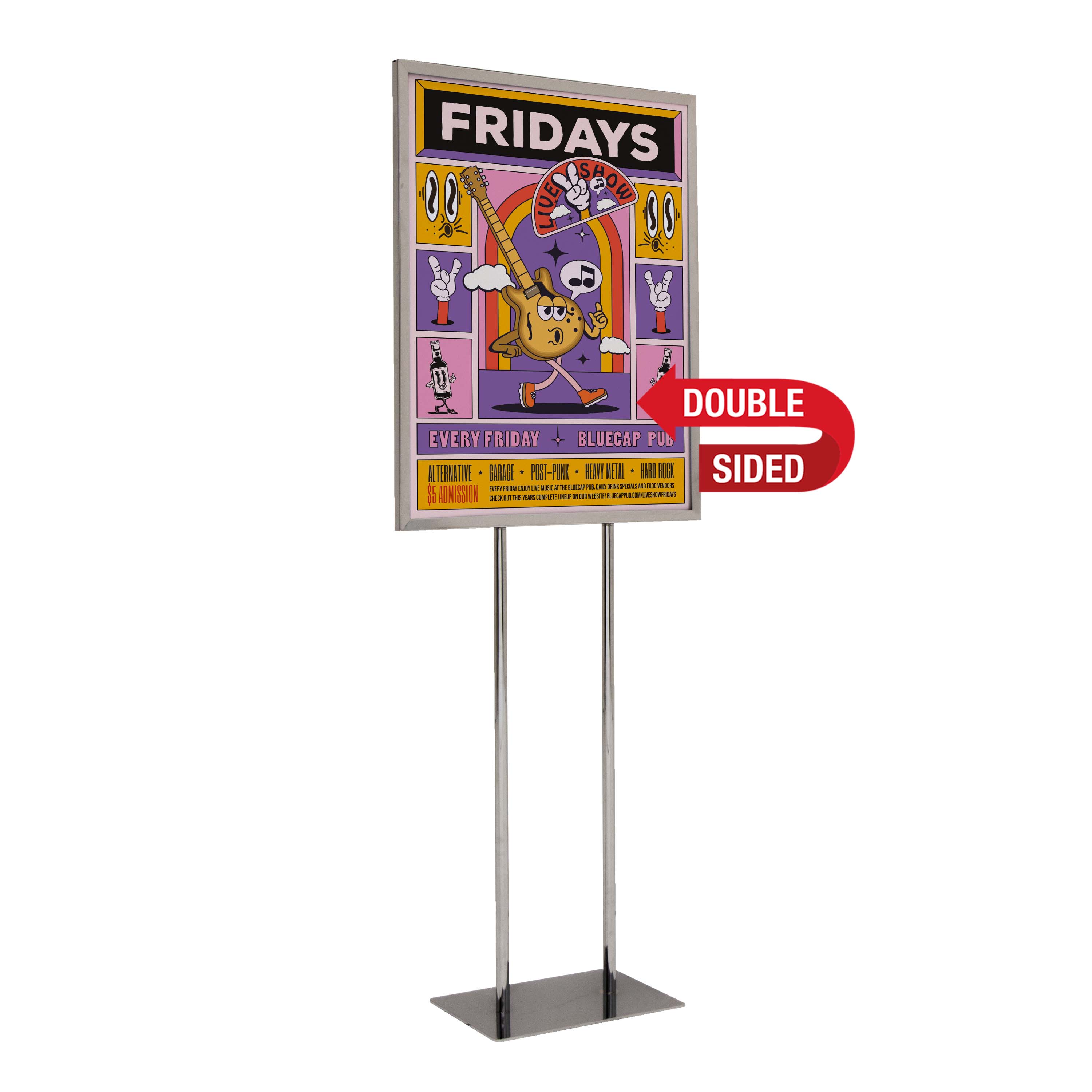 Flat Base Sign Kit 9