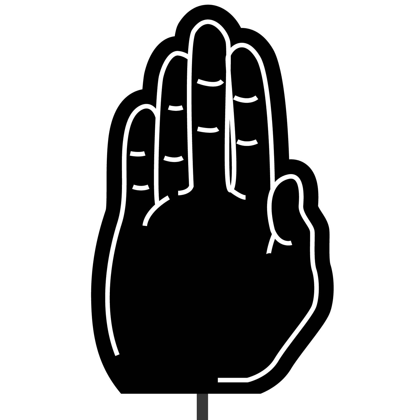Foam Hand Topper 28