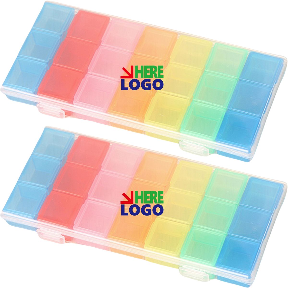 Pill Case Reminder Travel Container MOQ20 4