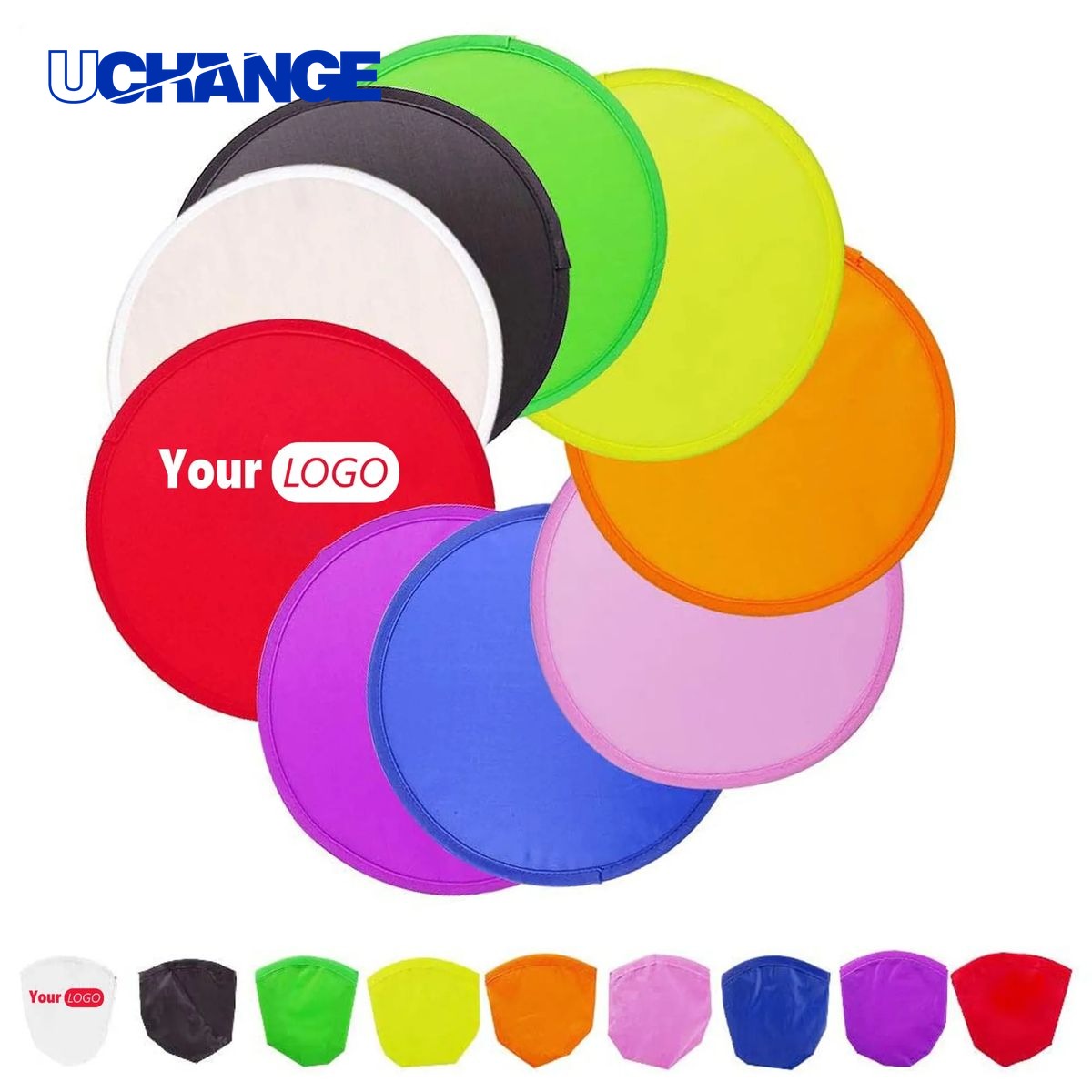 10 Inch Foldable Flyer Fan With Case for Promotions