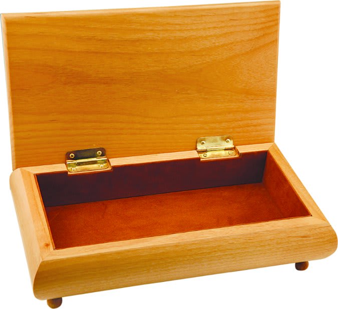 10 1/2" x 6" Red Alder Gift Box