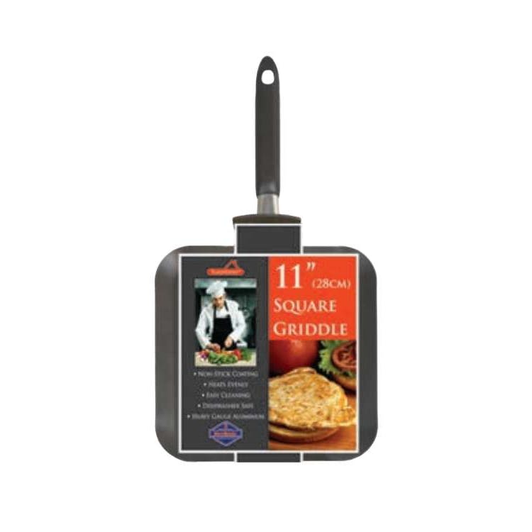 Square Non-Stick Griddle Pans - 11"x11" 3