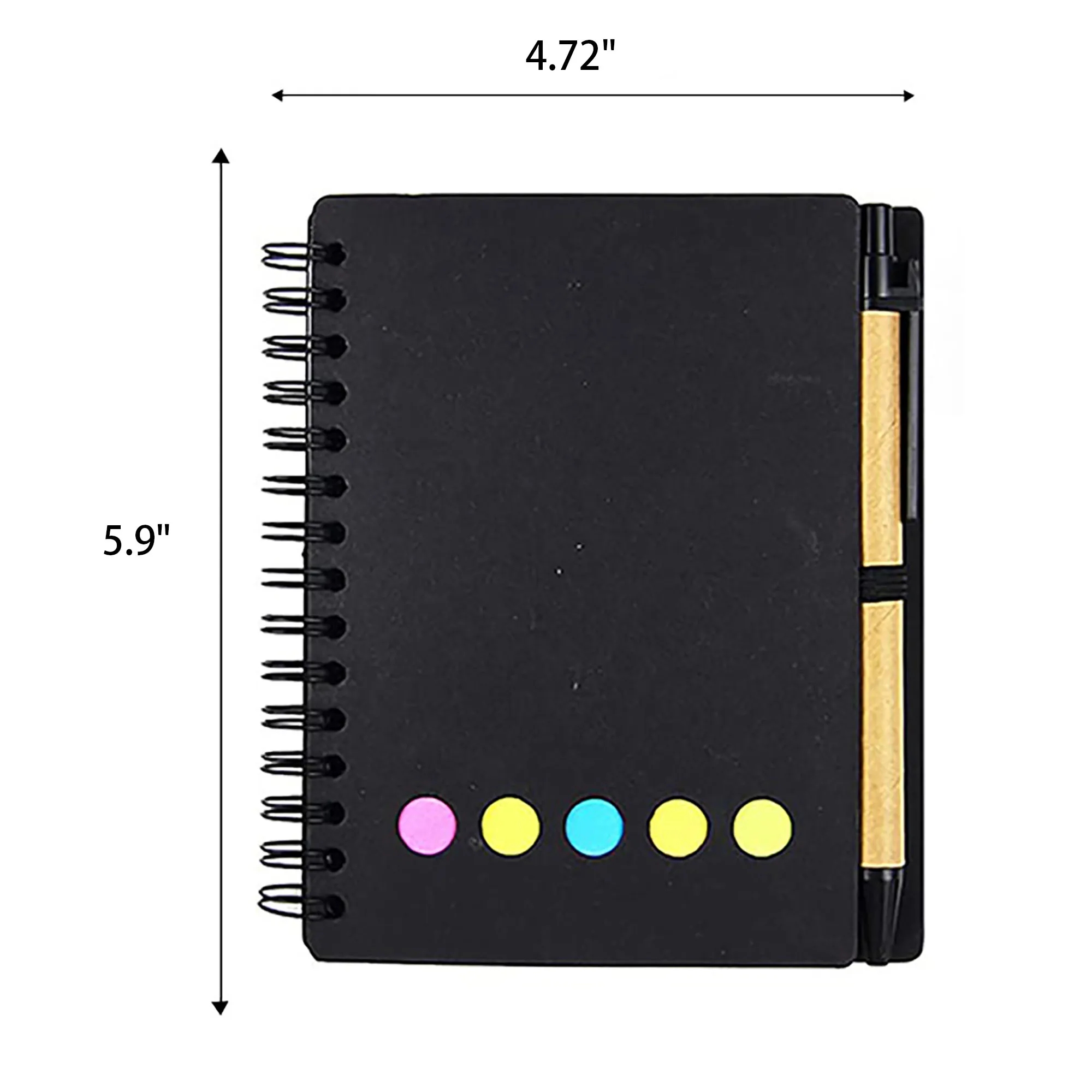 Inspirational Spiral Notebook Journal With Sticky Note 23