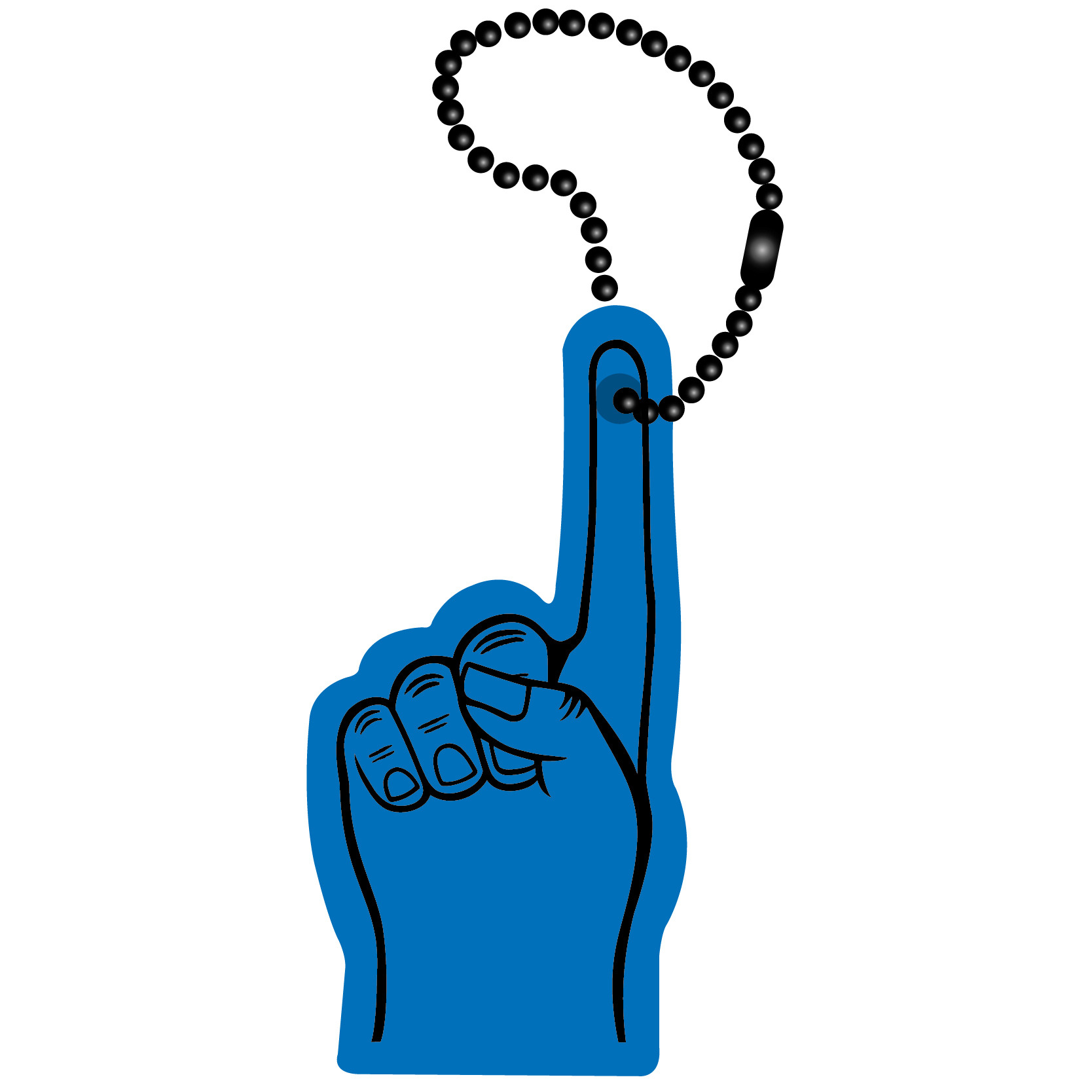#1 Hand Key Tag 40