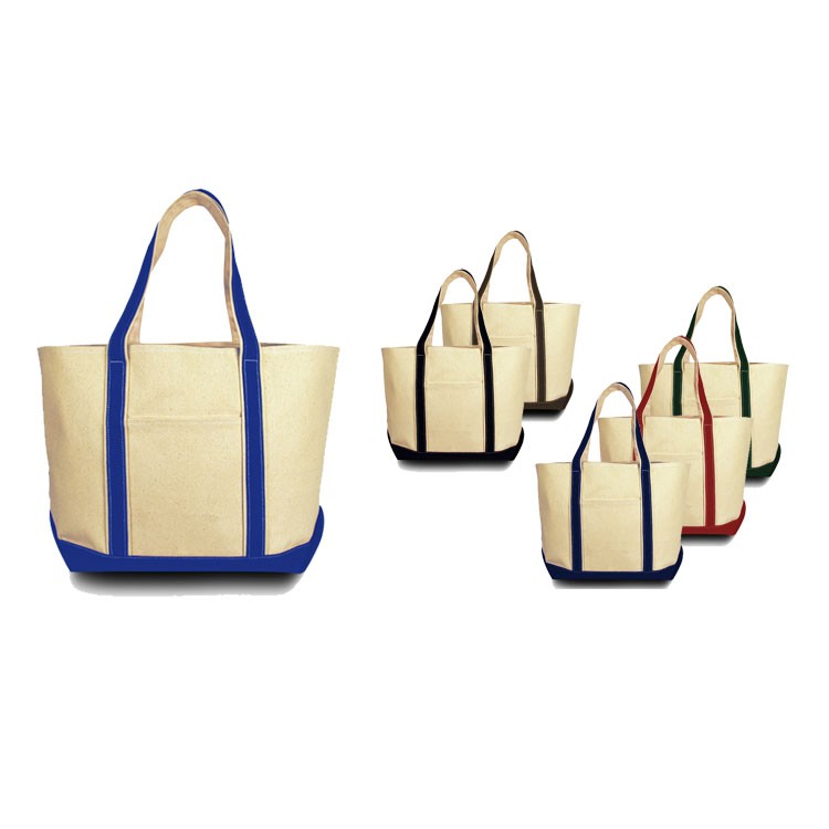 Heavy Duty Large Cotton Canvas Boat Bag TOTE BAG E166 brainchildusa