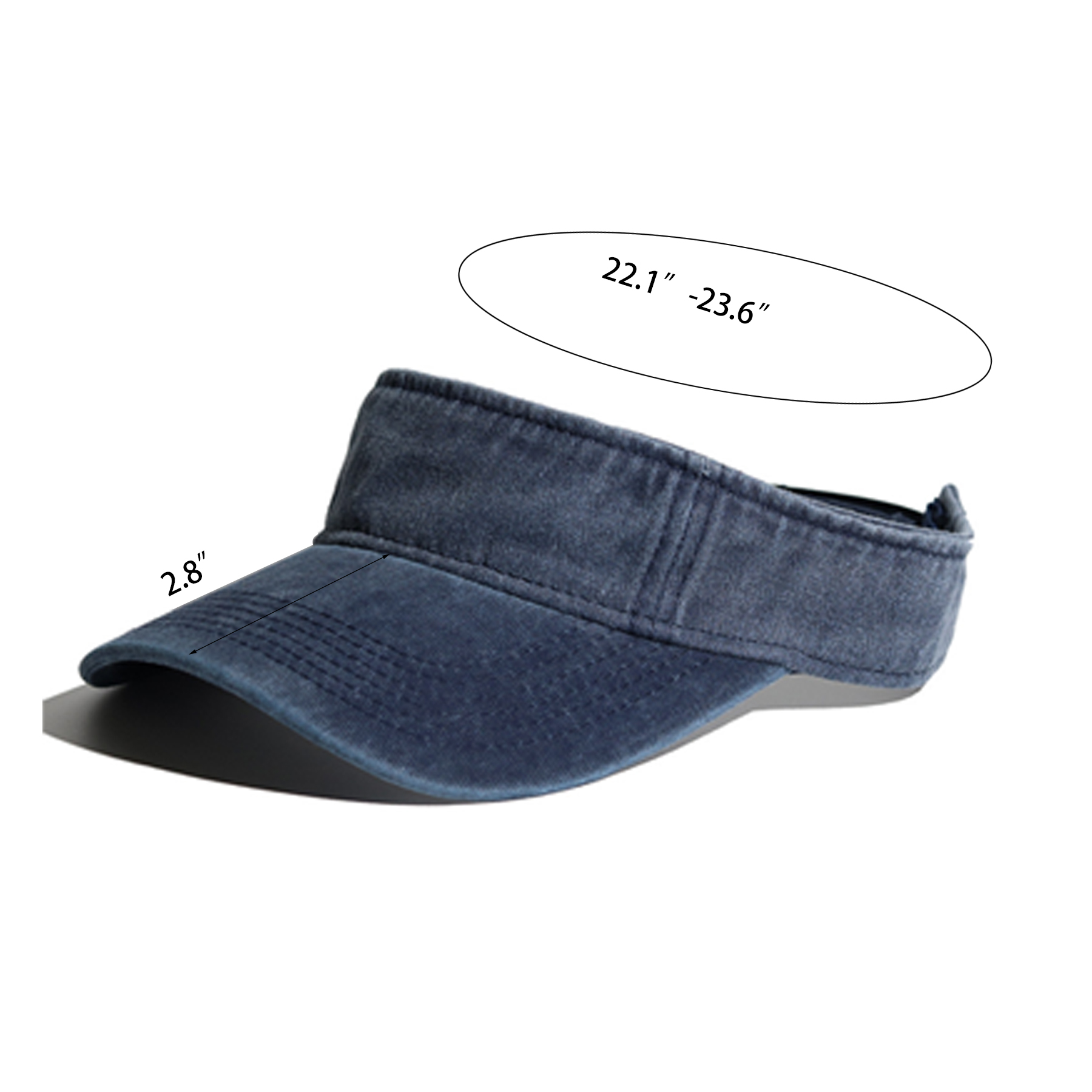 Adjustable Sports Sun Visor Hats Cotton 7