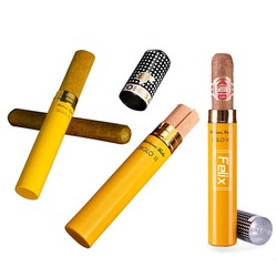 Stainless Steel Humidor Cigar Tubes